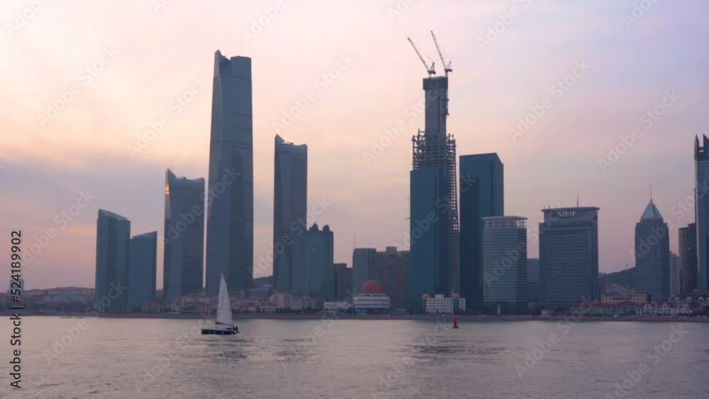 aerial photography qingdao city coastline modern architecture landscape skyline aerial photography qingdao city coastline modern architecture landscape skyline