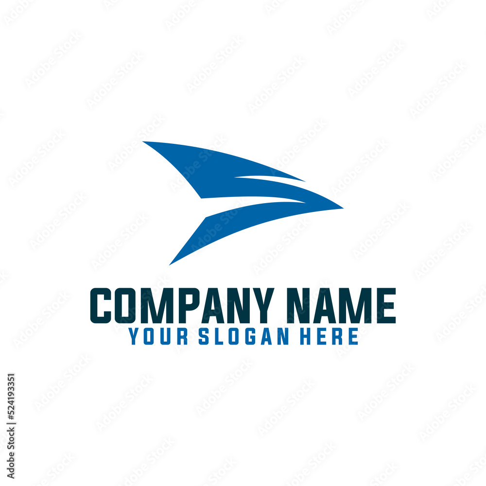 modern and simple logo abstract illustration