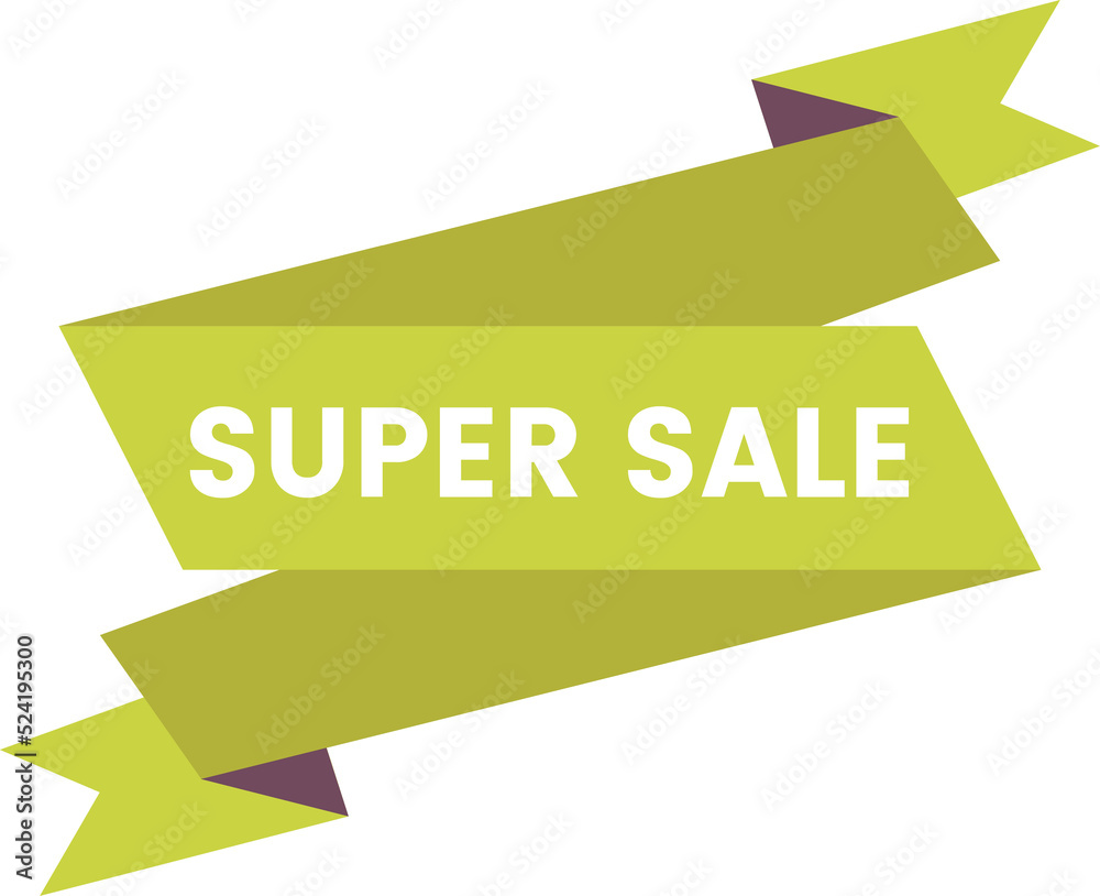 sale banner isolated on transparent background sale banner isolated on transparent background