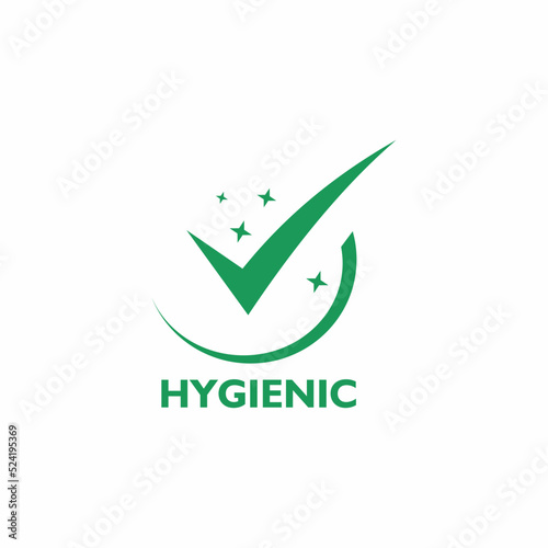 Free Download vector design hygienic logo illustration - GFXLoad
