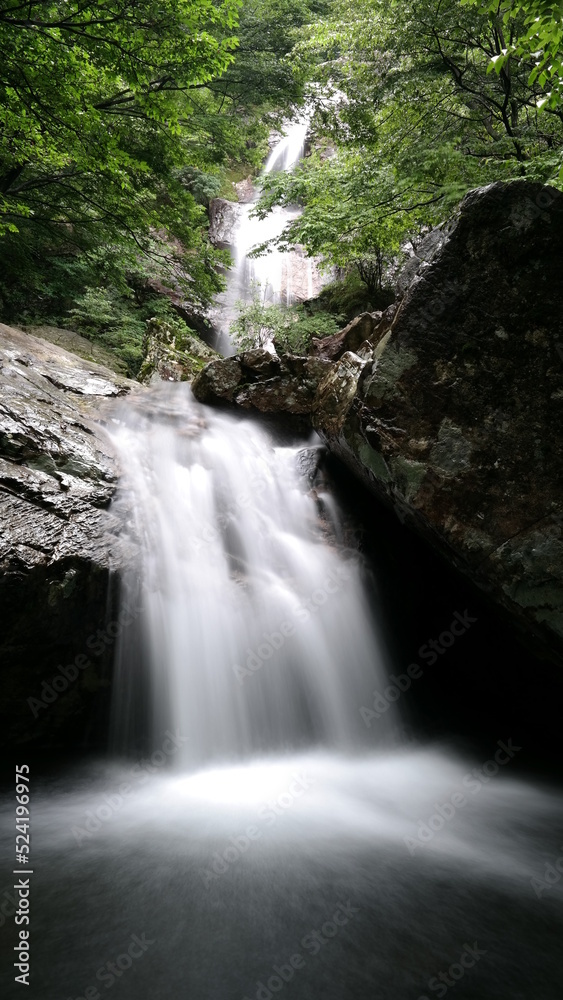 Fototapeta premium Beautiful valley scenery in Korea