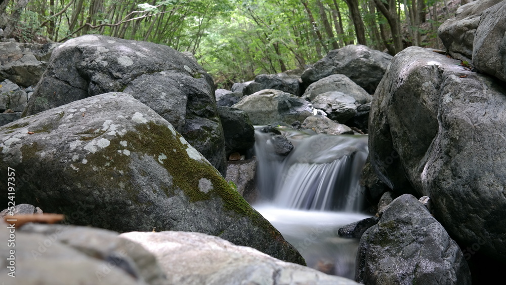 Beautiful valley scenery in Korea Beautiful valley scenery in Korea