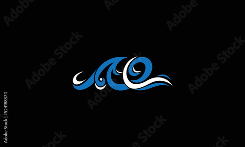 AQ, QA Alphabets Letters Logo Monogram