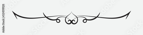 divider, border, frame or line with vintage style