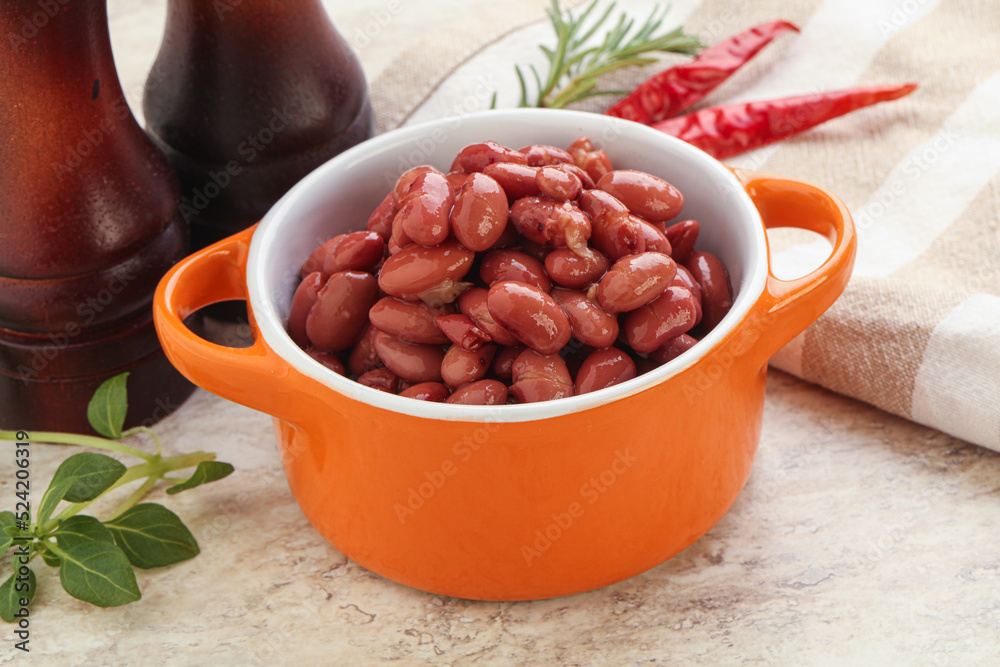 Red bean in tomato sauce Red bean in tomato sauce