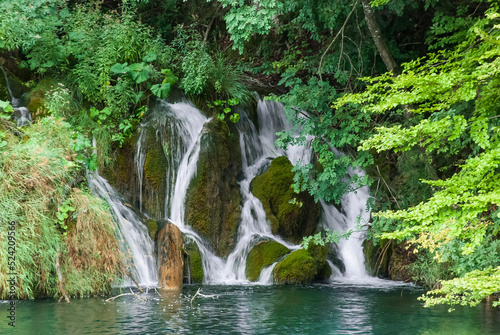 wodospad  Plitwickie Jeziora  Chorwacja