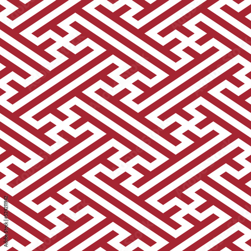 traditional japanese kimono design - seamless vector repeat pattern, use it for wrappings, fabric, packaging and other print and design projects