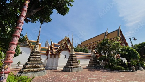 タイのお寺の境内