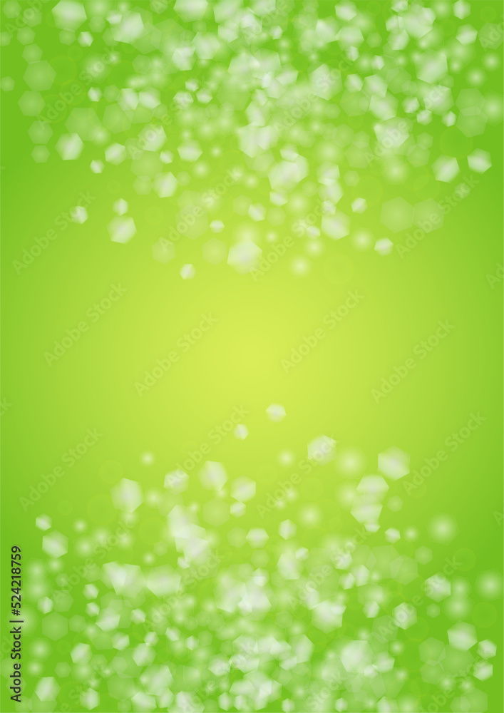 Abstract Green Background with Golden Circular Spot Lights. Vibrant Sunlight Summer and Spring Texture. Bokeh Blurry Template. Shiny Gradient Cover. Festive Christmass and New Year Snow on Green. Abstract Green Background with Golden Circular Spot Lights. Vibrant Sunlight Summer and Spring Texture. Bokeh Blurry Template. Shiny Gradient Cover. Festive Christmass and New Year Snow on Green.