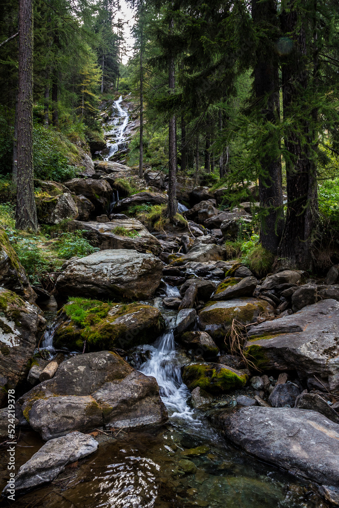 Mountain scenery of Champorcher, Aosta Mountain scenery of Champorcher, Aosta