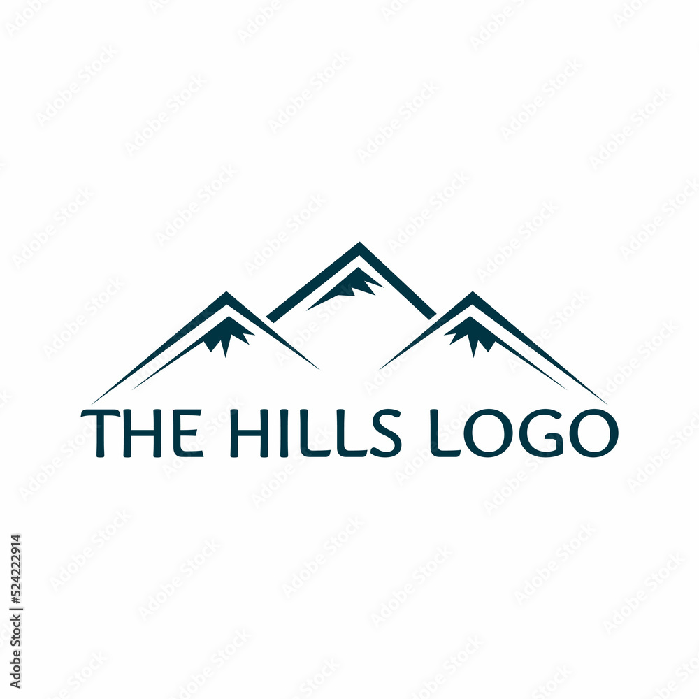 mountain illustration, natural scenery, outdoor activity vector design mountain illustration, natural scenery, outdoor activity vector design