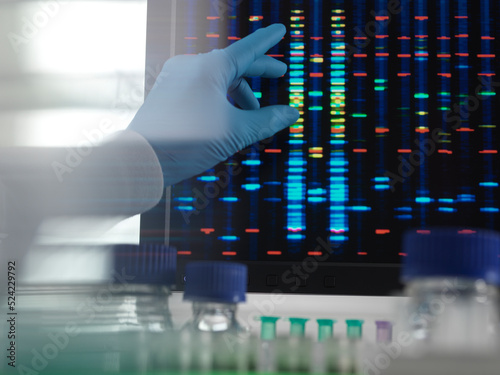 DNA analysis photo