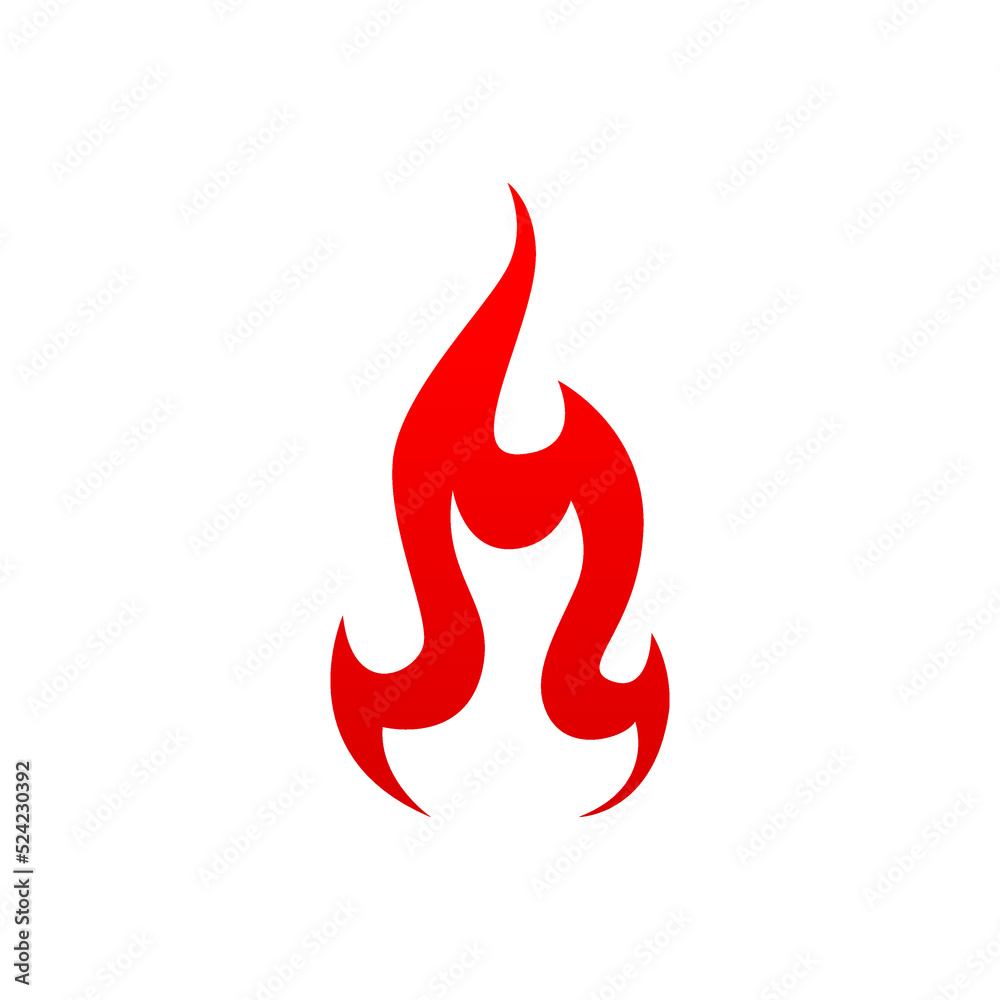Flaming fire blazes, orange blazing flame ignition isolated flat cartoon icon. Vector fiery firewood, passion and danger sign, flammable warning. Burning bonfire or campfire, symbol of hot ignite Flaming fire blazes, orange blazing flame ignition isolated flat cartoon icon. Vector fiery firewood, passion and danger sign, flammable warning. Burning bonfire or campfire, symbol of hot ignite