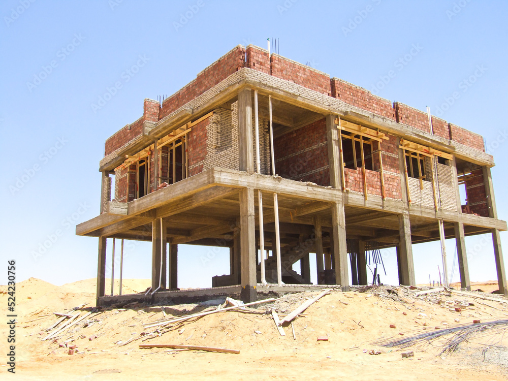 Construction Photo, shot is selective focus with shallow depth of field. Photo taken at Cairo Egypt on 13 May 2010 Construction Photo, shot is selective focus with shallow depth of field. Photo taken at Cairo Egypt on 13 May 2010