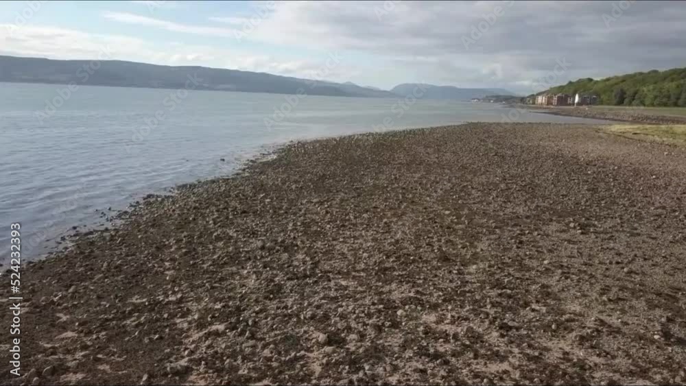 A beautiful beach on the West coast of Scotland, United Kingdom. A beautiful beach on the West coast of Scotland, United Kingdom.