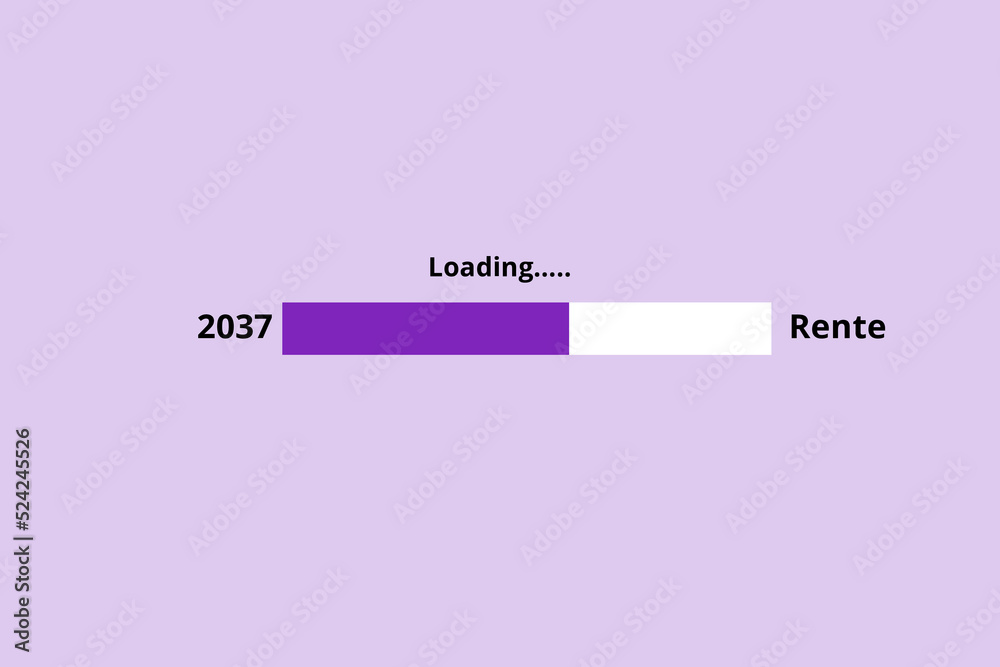 Rente ist loading 2037 Rente ist loading 2037