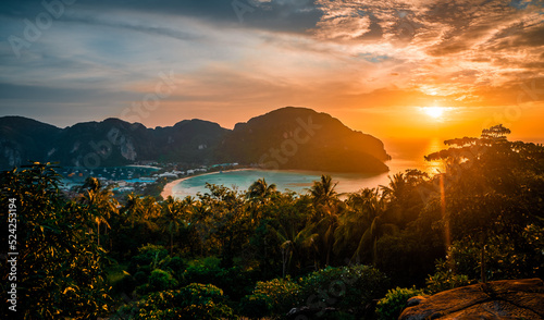 Sunset/Sonnenuntergang in Thailand 