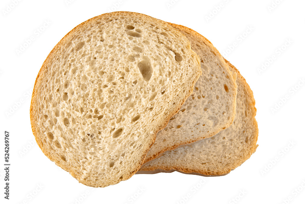 sliced bread isolated on white sliced bread isolated on white