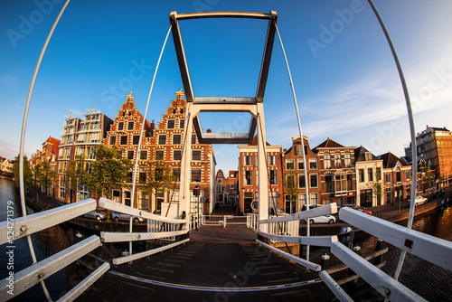 Zugbrücke in Holland Haarlem 
