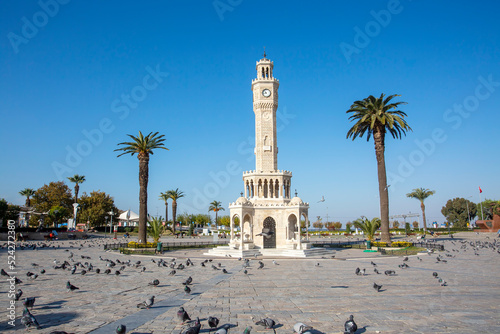 Izmir historical old clock ...