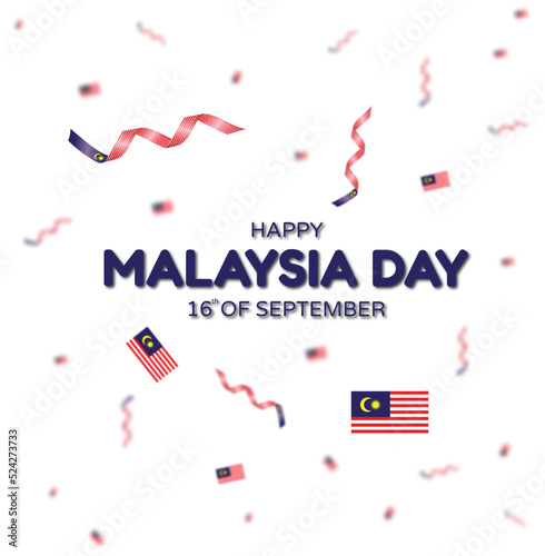 malaysia day vector illustration design