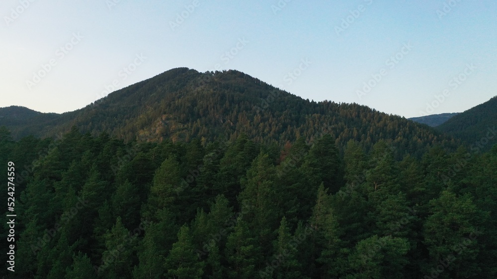 view of the mountains