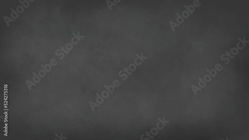Black canvas abstract texture background. Blank Blackboard Background.