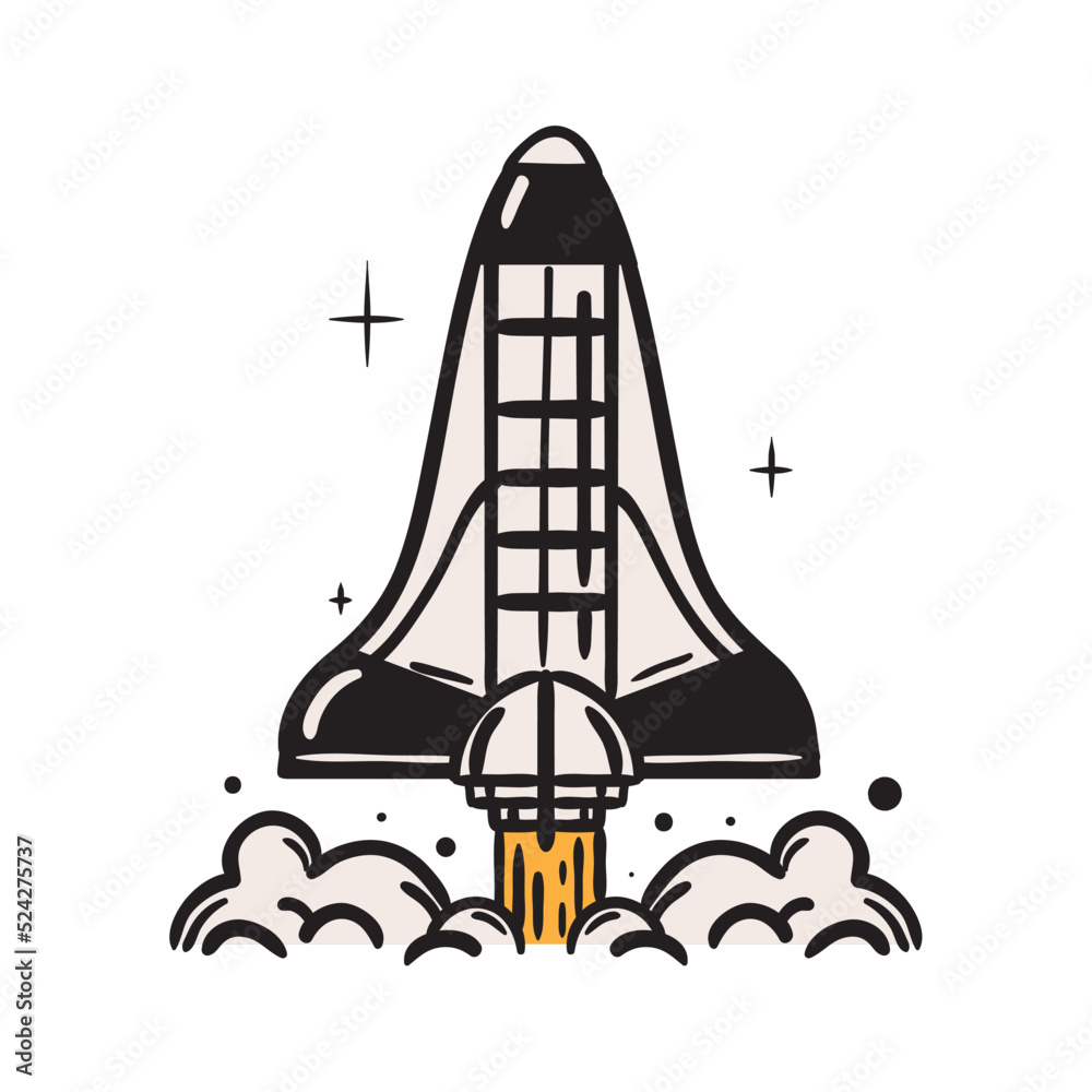 space launchinh spaceship