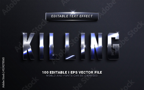 killing text effect