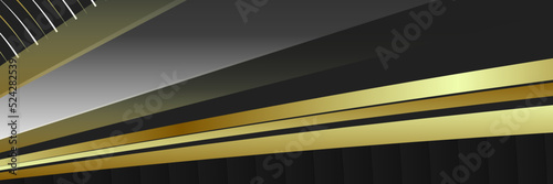 Abstract black gold and grey background