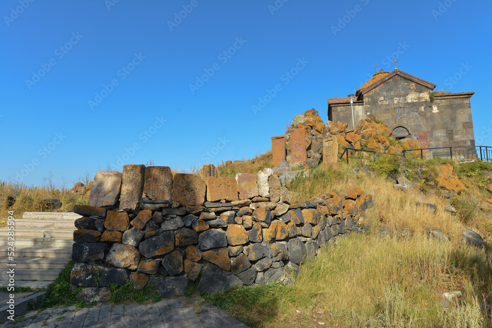 View of Hayravank Monastery in Armenia