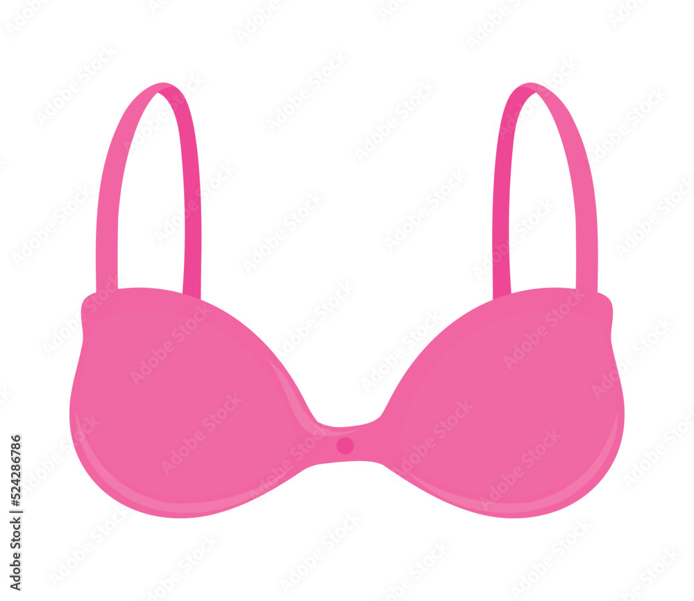 pink bra underwear - obrazy, fototapety, plakaty 