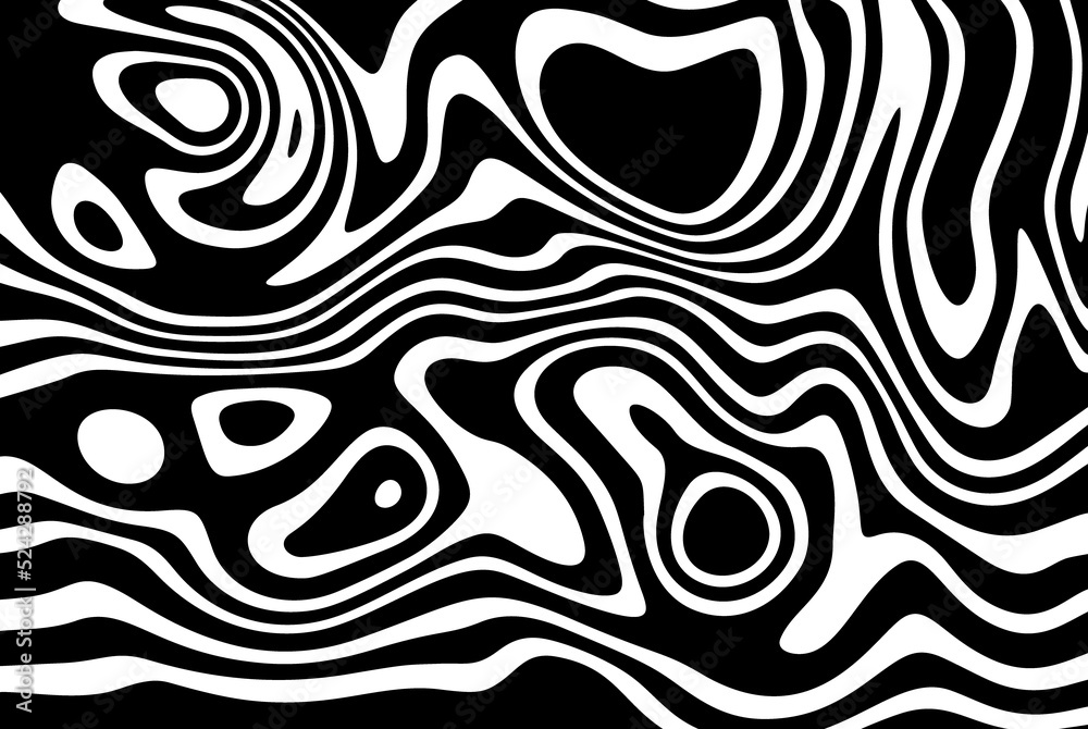 Black and white waves. Modern Vector Background. Stylish texture with wavy stripes lines. eps 10 Black and white waves. Modern Vector Background. Stylish texture with wavy stripes lines. eps 10