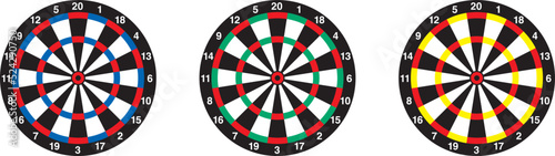 ダーツ イラスト　darts illustration
