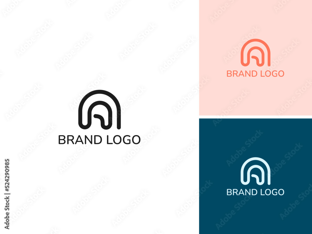 ABSTRACT ILLUSTRATION LETTER NA LINE SIMPLE LOGO ICON DESIGN TEMPLATE VECTOR ABSTRACT ILLUSTRATION LETTER NA LINE SIMPLE LOGO ICON DESIGN TEMPLATE VECTOR