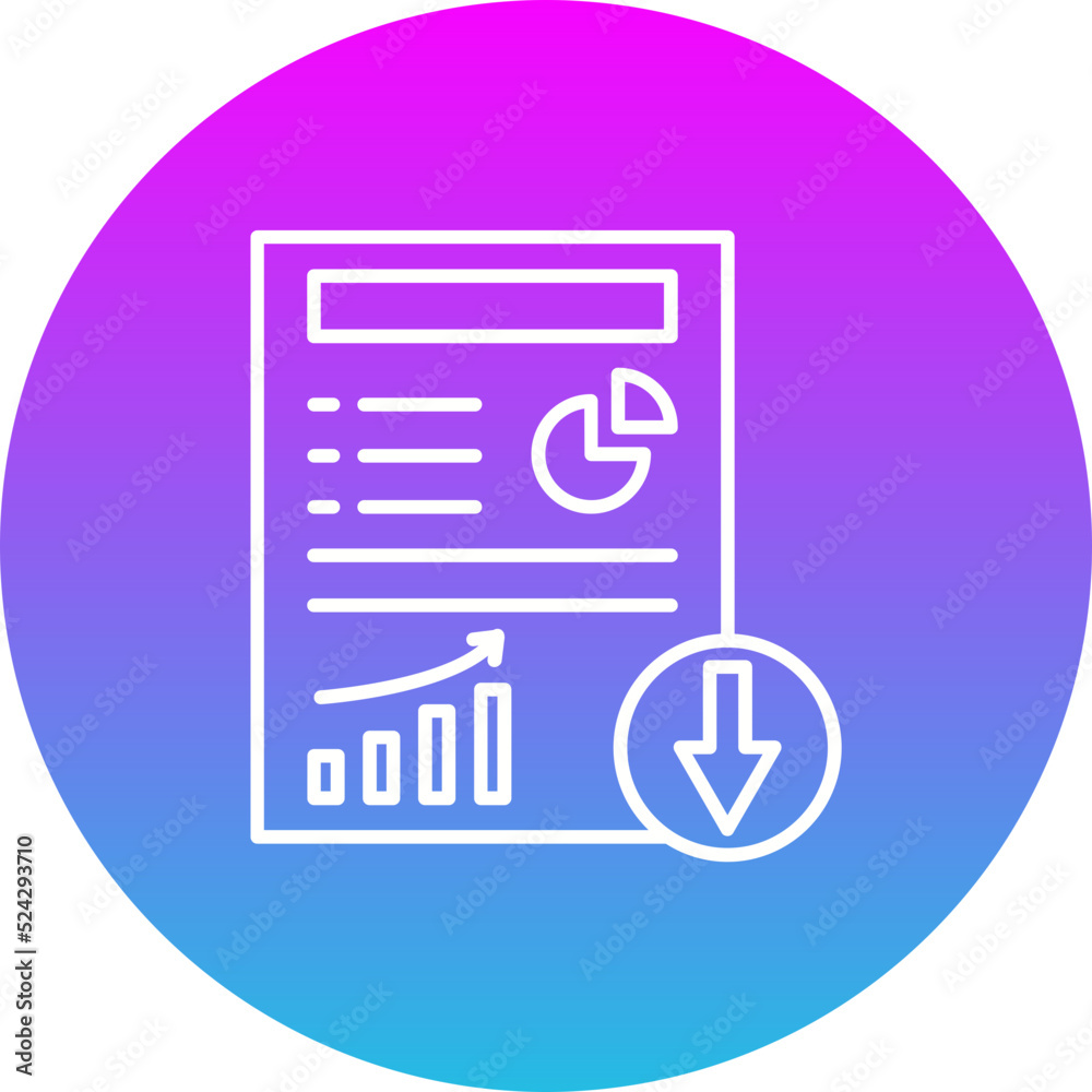 Download Gradient Circle Line Inverted Icon Download Gradient Circle Line Inverted Icon