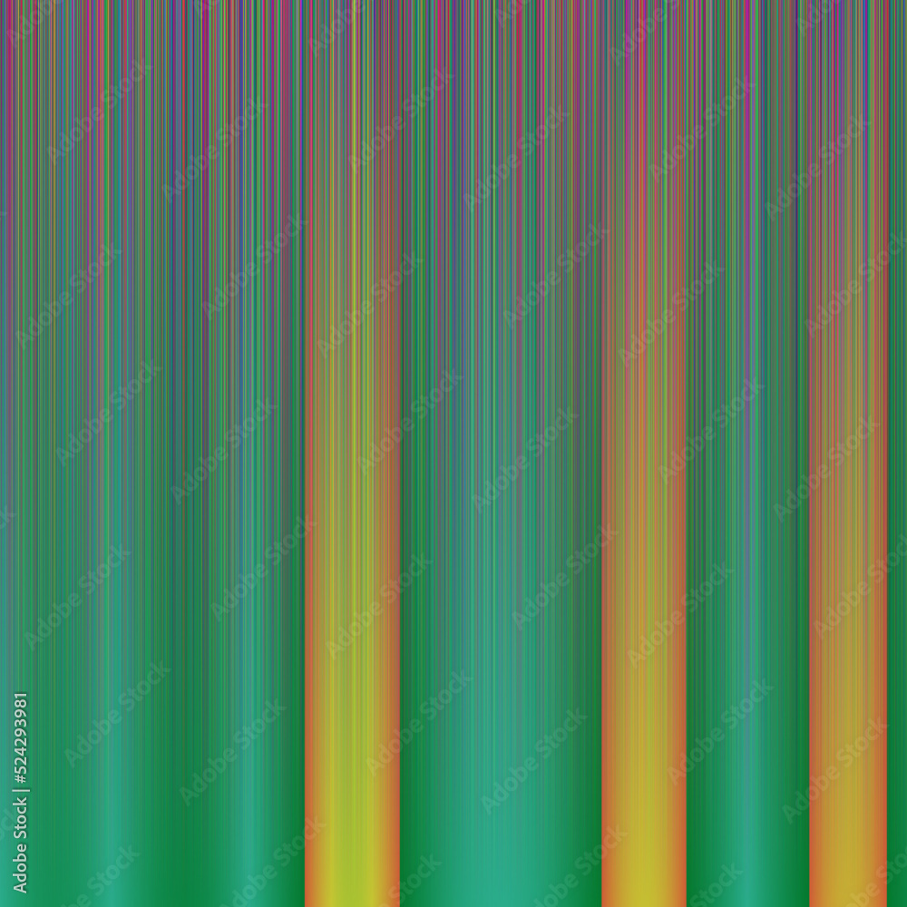 Obraz premium Color interpolation calculated gradient illustration