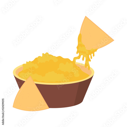 nachos with cheese