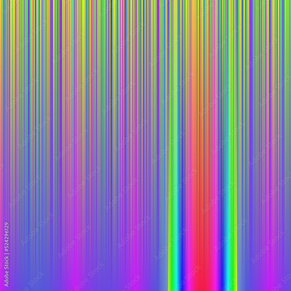 Obraz premium Color interpolation calculated gradient illustration