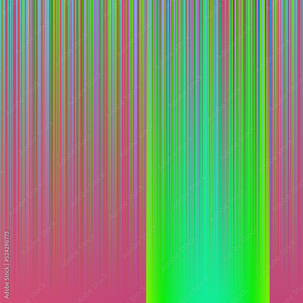 Obraz premium Color interpolation calculated gradient illustration