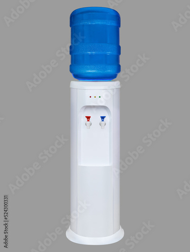 Water dispenser -gray background