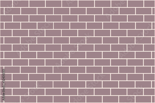 purple brick wall tile background vector illustration