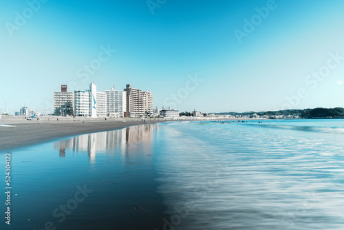 由比ヶ浜の風景 © yu_photo