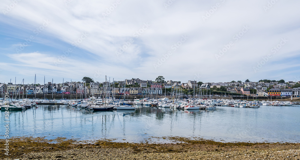 Camaret, station balnéaire du Finistère en Bretagne, France.	