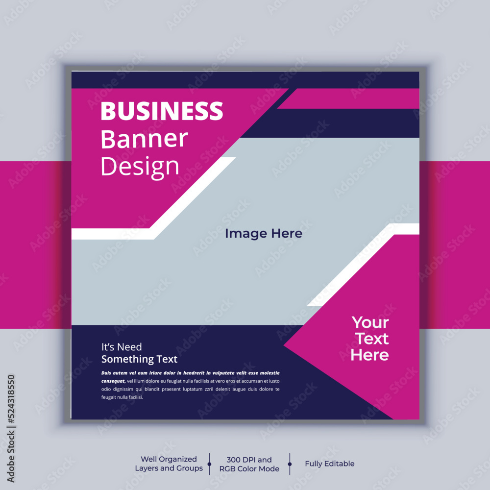 Professional business social media post square banner design. Modern layout vector template. Digital marketing agency banner design.
Professional business social media post square banner design. Modern layout vector template. Digital marketing agency banner design.