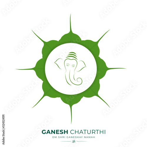 Eco-Friendly Ganesh Chaturthi Social Media Post Design
