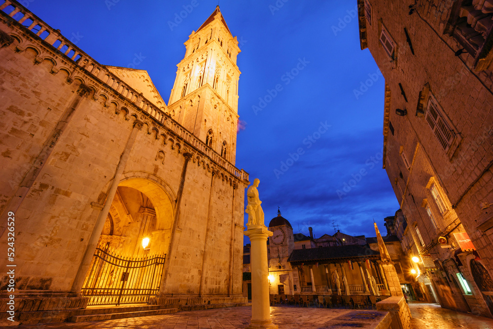 catedral de San Lorenzo,1240, catedral de San Juan, Trogir, costa