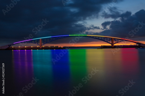 Rainbow Bride in Penghu, Taiwan photo