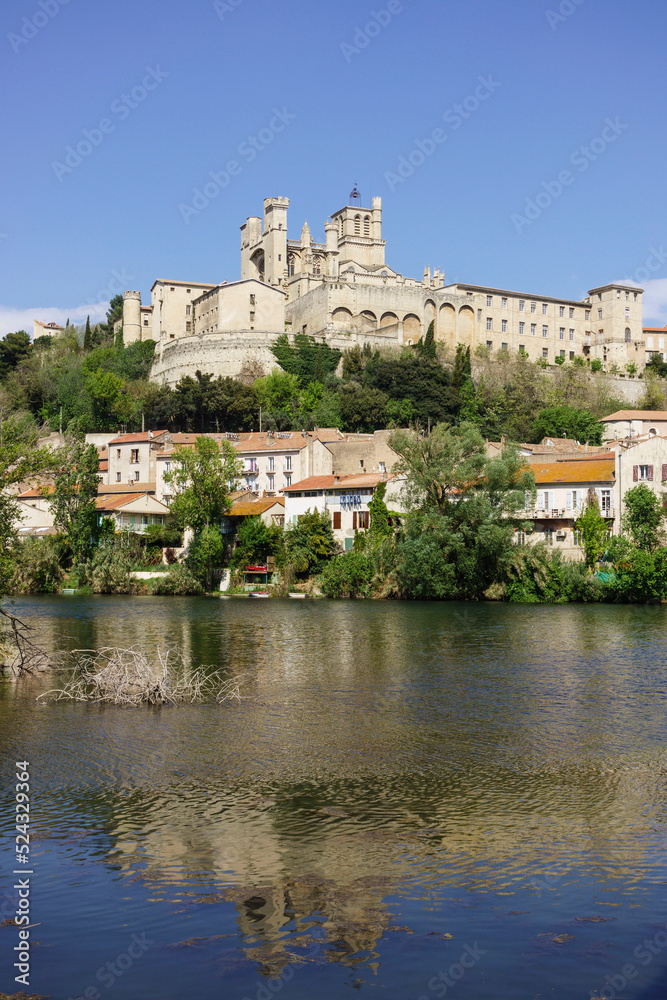 catedral de Saint-Nazaire, siglo XIII-XIV, Beziers, departamento de Hérault ,región de Languedoc-Rosellón, Francia, Europa