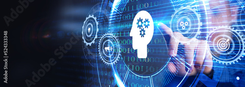 Business, Technology, Internet and network concept. Skill Knowledge Ability.
